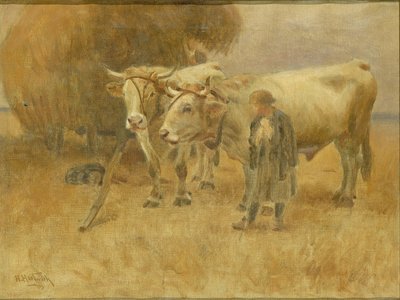Skica pro film The Harvesters od Herman Hartwich