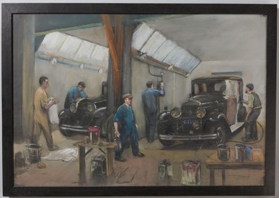 Autodílna Amsterdamsche Rijtuig Maatschappij (ARM) od Herman Heijenbrock