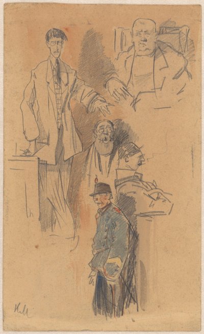 Portrét Jana Hamdorfa a W. van der Pluyma od Herman Moerkerk