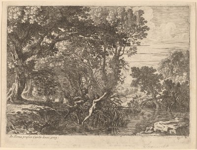 Pan a Syrinx od Herman van Swanevelt
