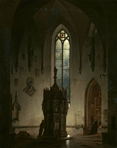 Opuštěná kaple od Hermann Dyck
