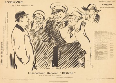 Generální inspektor Revizor od Hermann Paul
