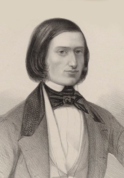 Portrét Jacquese Offenbacha 1819-1880, 1846. od Hermann Raunheim