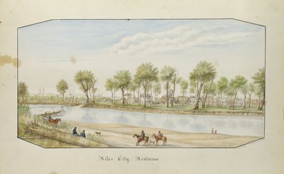 Miles City, Montana od Hermann Stieffel