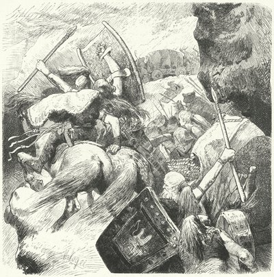 Barbarské migrace, 4. - 6. století od Hermann Vogel