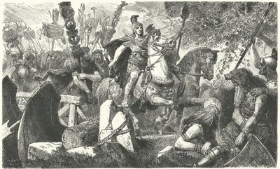 Římané v Germánii od Hermann Vogel