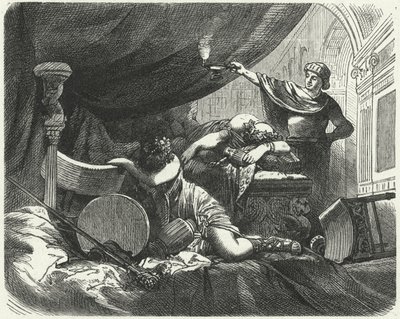 Ráno po římské hostině od Hermann Vogel
