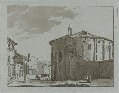 Tempel te Rome od Hermanus Fock