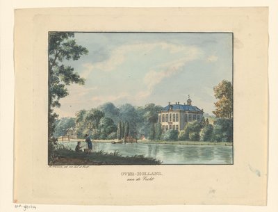 Venkovský statek Over-Holland na Vecht Over-Holland aan de Vecht (název na objektu) od Hermanus Numan