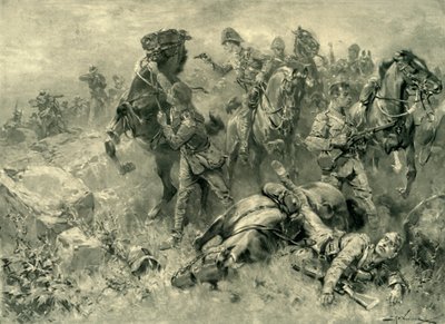 „Neštěstí pro Scots Grays v Klippanu, 18. února 1902“, 1902. od Hermanus Willem Koekkoek