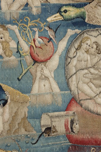 Zahrada pozemských rozkoší. ca. 1560 (tapisérie) od Hieronymus (after) Bosch