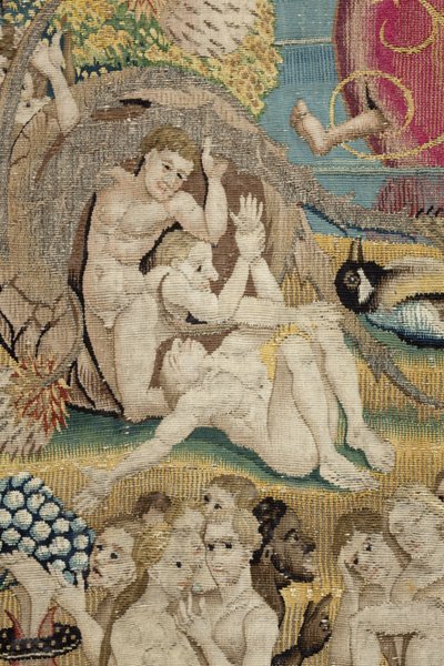 Zahrada pozemských rozkoší. ca. 1560 (tapisérie) od Hieronymus (after) Bosch