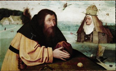 Pokušení svatého Antonína (olej na dubovém panelu, kolem roku 1501) od Hieronymus (after) Bosch
