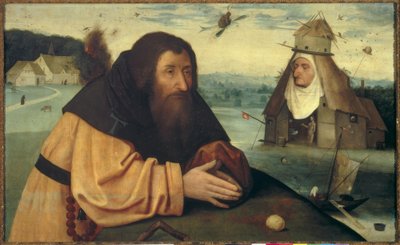 Pokušení svatého Antonína od Hieronymus Bosch