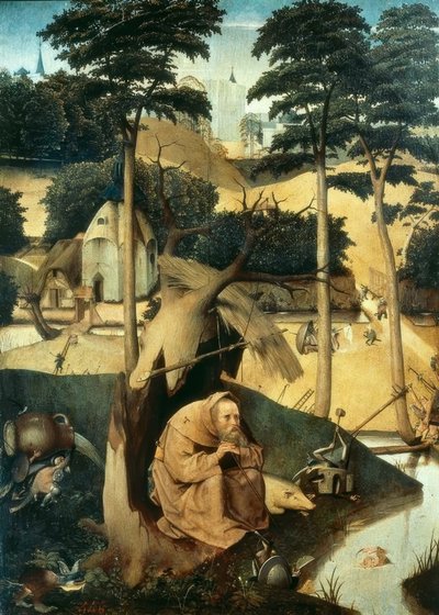 Pokušení svatého Antonína od Hieronymus Bosch