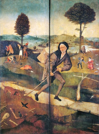 Vozík na seno od Hieronymus Bosch