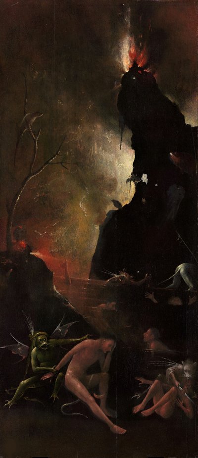 Čtyři vize posmrtného života, cca 1490-1510. od Hieronymus Bosch