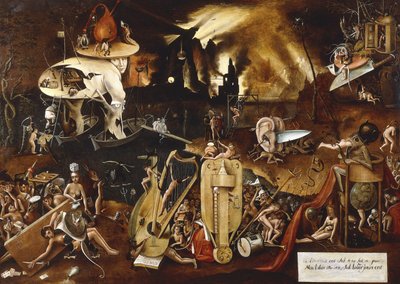 Peklo, od Hieronymus Bosch