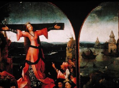 Triptych sv. Liberata (olej na desce) (detail 165417) od Hieronymus Bosch