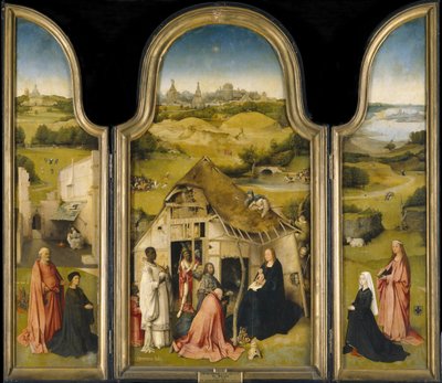 Klanění králů, c. 1495 od Hieronymus Bosch
