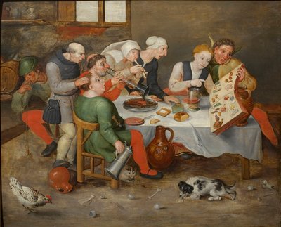 The Bacchus Singers, 1580. od Hieronymus, Bosch