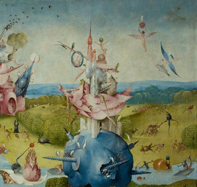 Zahrada pozemských rozkoší, 1490-1500 od Hieronymus Bosch