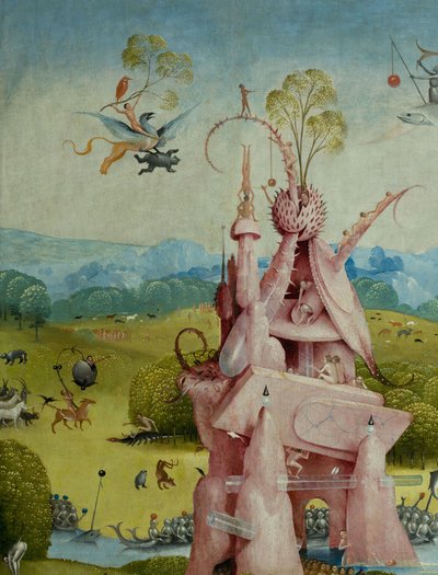 Zahrada pozemských rozkoší, 1490-1500 od Hieronymus Bosch
