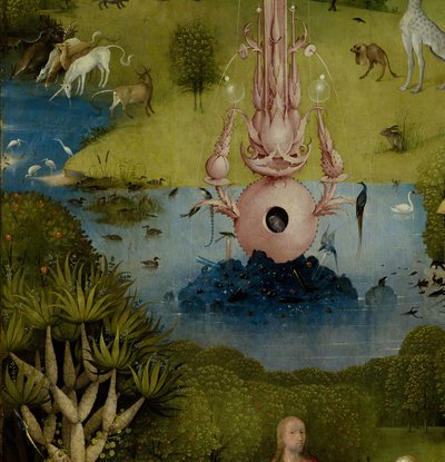 Zahrada pozemských rozkoší, 1490-1500 od Hieronymus Bosch