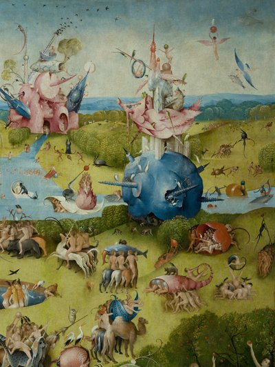Zahrada pozemských rozkoší, 1490-1500 od Hieronymus Bosch