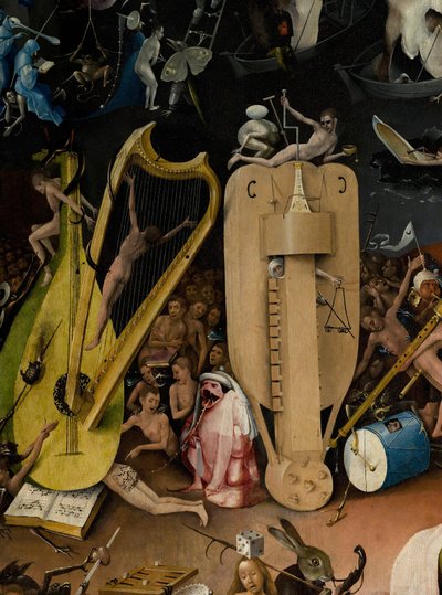Zahrada pozemských rozkoší, 1490-1500 od Hieronymus Bosch