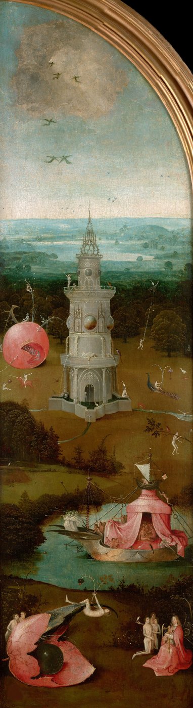 Triptych Poslední soud, levý panel, cca 1490-1510. od Hieronymus Bosch