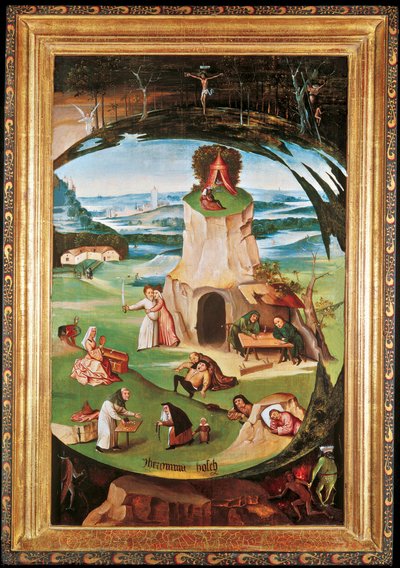Sedm smrtelných hříchů od Hieronymus Bosch