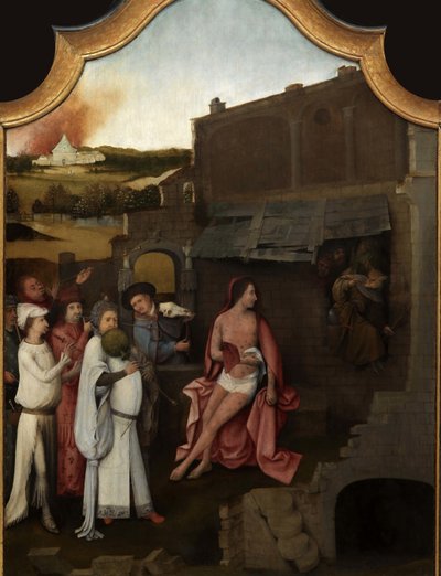 Triptych Job Centrální panel, První čtvrtina 16. století. od Hieronymus, Bosch
