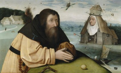 Pokušení svatého Antonína od Hieronymus Bosch and workshop