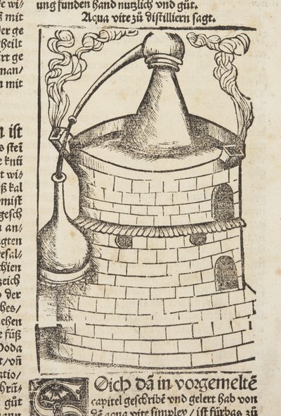Destilace knihy od Hieronymus Brunschwig