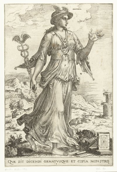 Rétorika od Hieronymus Cock