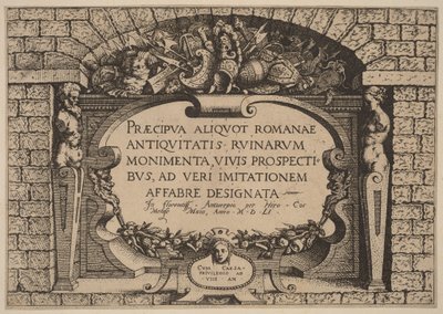 Titulní strana od Hieronymus Cock