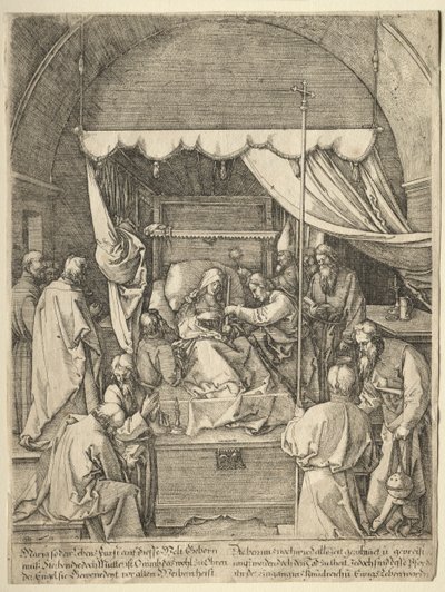 Smrt Panny od Hieronymus Hopfer