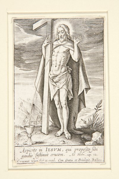 Kristus jako Spasitel od Hieronymus Wierix