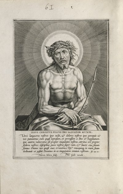 Podívejte se na muže od Hieronymus Wierix
