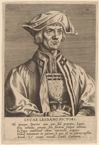 Lucas van Leyden od Hieronymus Wierix