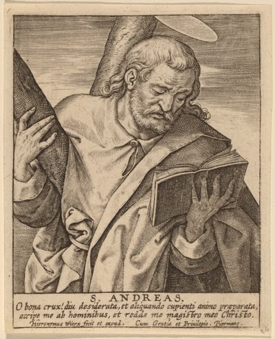 S. Andreas od Hieronymus Wierix
