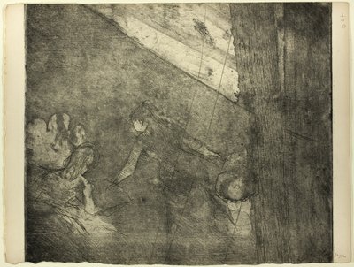 V Café des Ambassadeurs od Hilaire Germain Edgar Degas