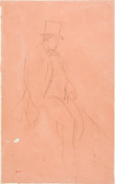Gentleman Rider od Hilaire Germain Edgar Degas