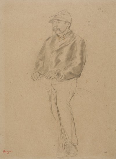 Jockey od Hilaire Germain Edgar Degas