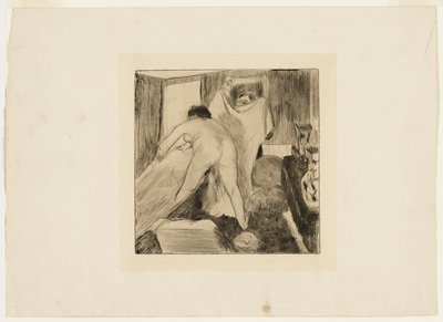 Odchod z lázně od Hilaire Germain Edgar Degas