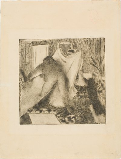 Odchod z lázně od Hilaire Germain Edgar Degas