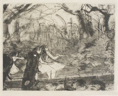 V etapě III od Hilaire Germain Edgar Degas