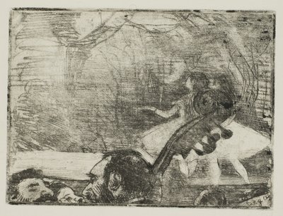 Na jevišti I od Hilaire Germain Edgar Degas