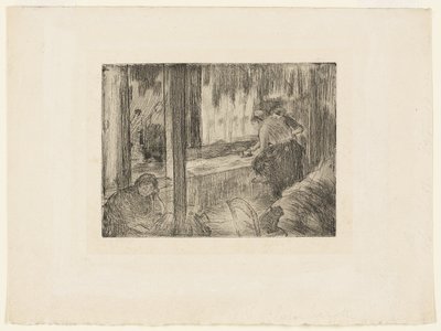 Prádelny od Hilaire Germain Edgar Degas